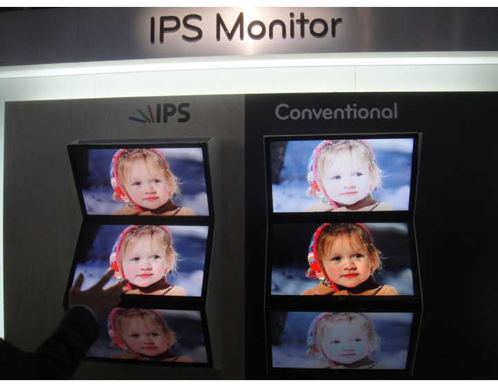 LCD and IPS screens for digital signage displays