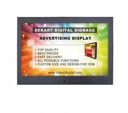 10-Zoll-Display Werbung für die Werbung DIPANEL-1000-BLK