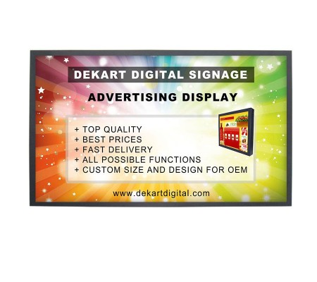  55 pouces Affichage dynamique publicitaire DIPANEL-5500-BLK