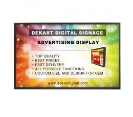 70 pulgadas de pantalla comercial comunicación digital DIPANEL-7000-BLK